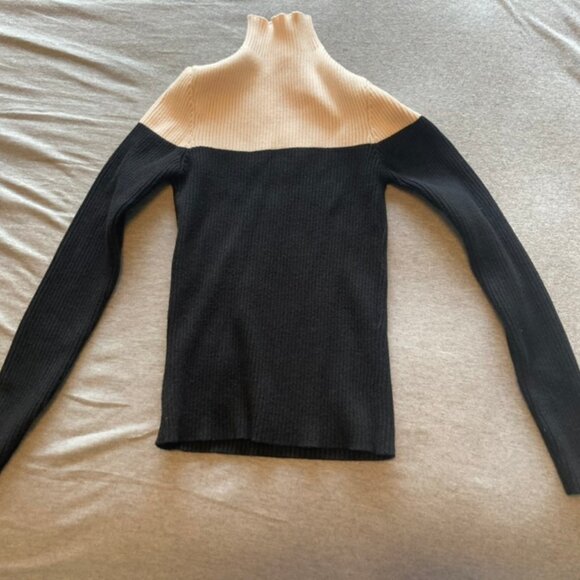 Zara Colorblock Knit Sweater Size S - Picture 2 of 7